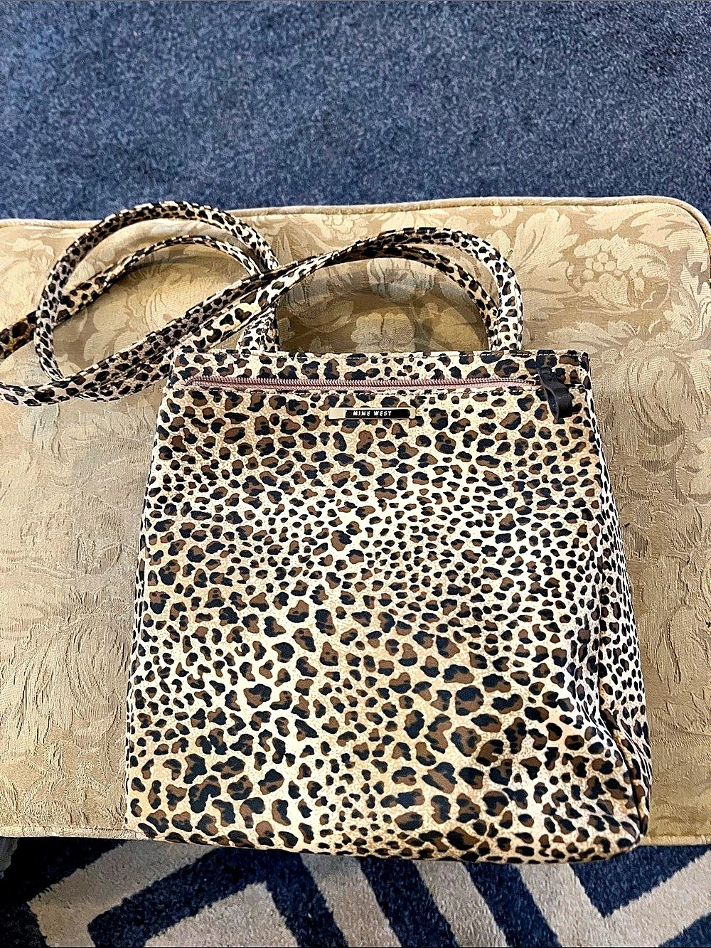 Nine West Leopard Print Crossbody Bag